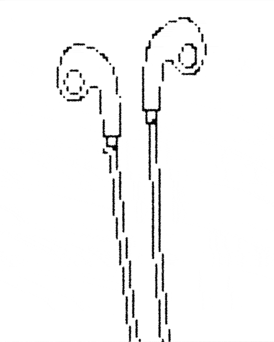 Pls. Do Not Untangle (2025) Illustrated stop motion animation Inspired by the sweet inconvenience of sharing earphones with someone else, and the proximity that comes with it.