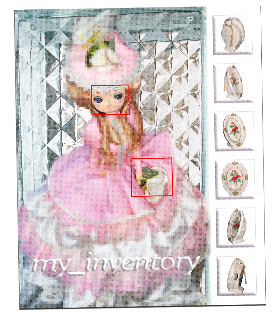 my_inventory (2025) Design Composed of cool finds at a nearby Japan Surplus. Soon I'll be chill enough with the shop owner that they'll let me make stop motion spinning gifs of all their items #TRUST 