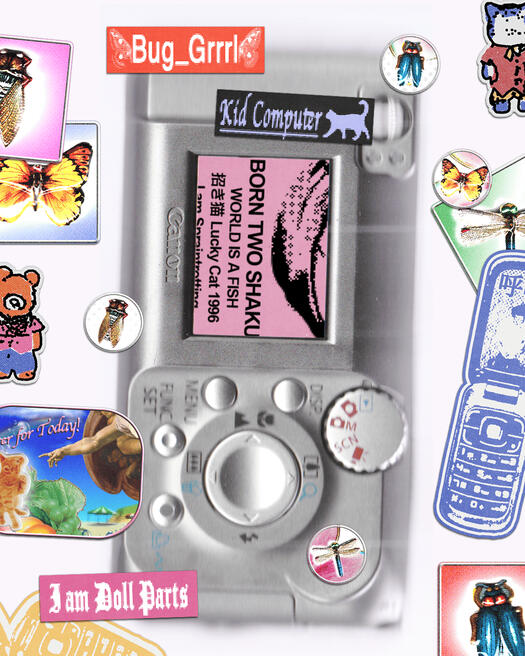 Lucky★Apple Promotional Material (2024) Graphic design and layout