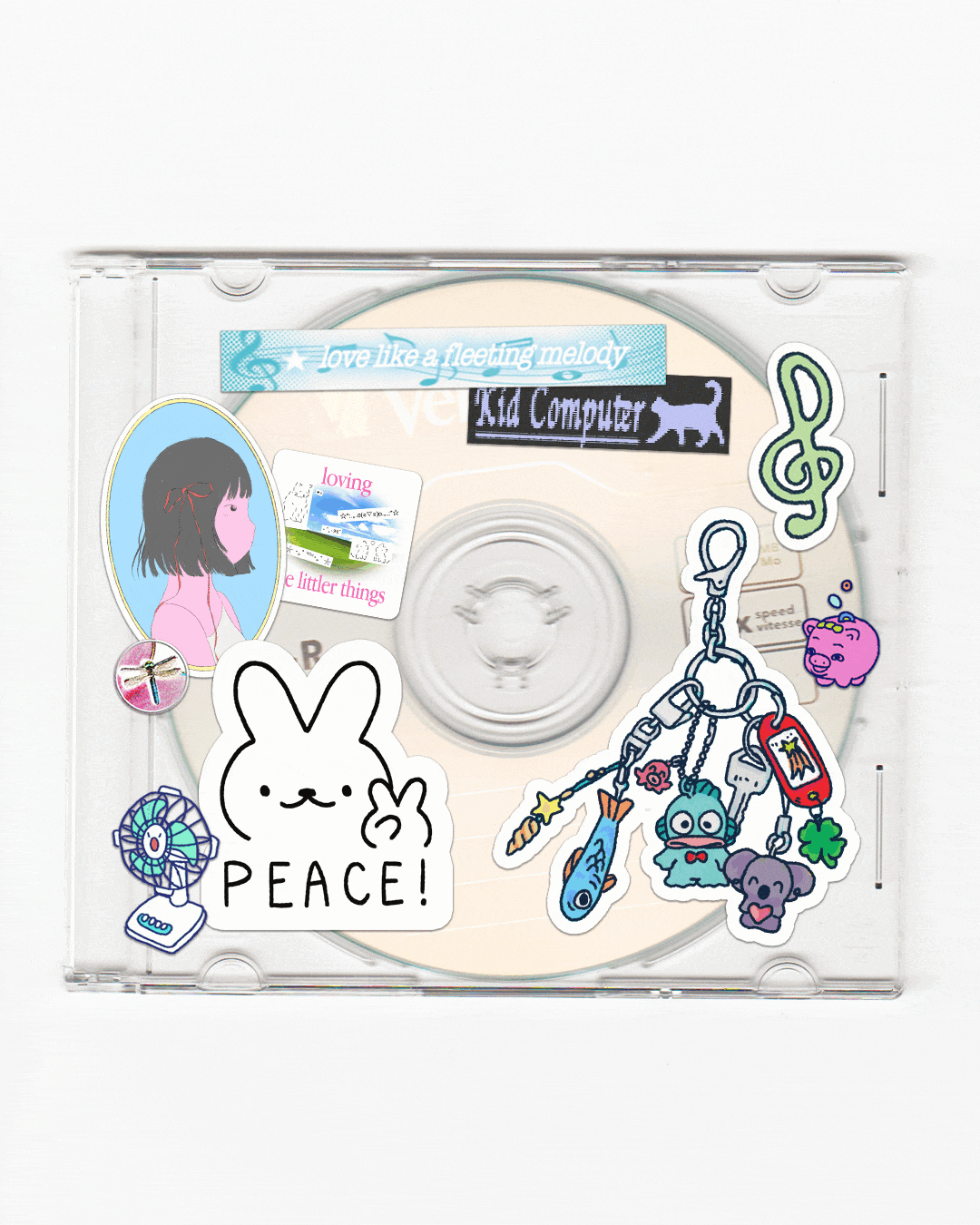 Lucky★Apple Promotional Material (2025) Layout design. Featuring the art of Their Fieldnotes, Onebiustar, 8ituin, Habunny, and 02SHAKU