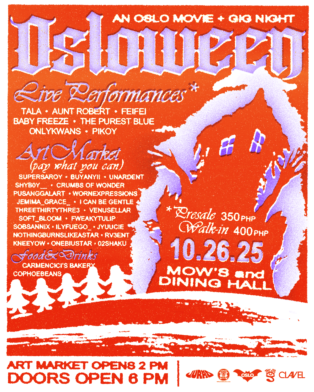 OSLOWEEN Main Poster (2025) Graphic design